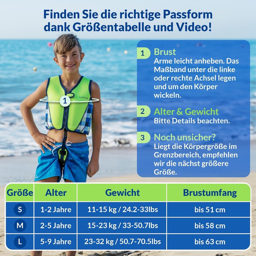Verwunderlich Schwimmweste Kinder Testsieger Fotos