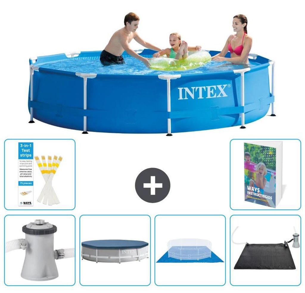 Frame Pool Rund - 305x76 cm - 7-teilig S214