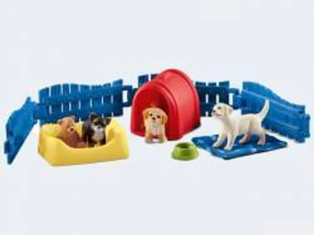 Salle des chiots - Parc d'éveil modulable pour chiots et petits chiens - 18