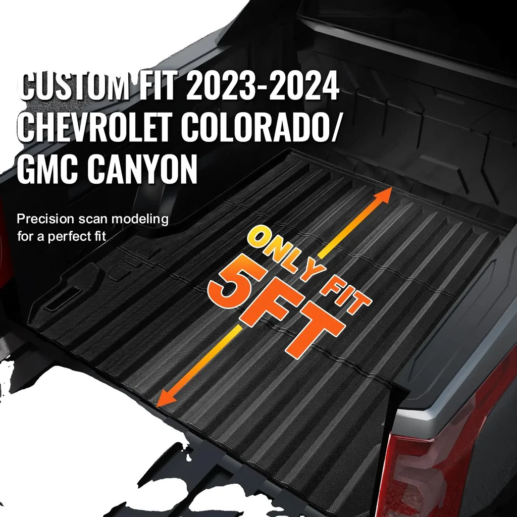 Revêtement de Coffre Camion Chevrolet Colorado en TPE Souple et Durable