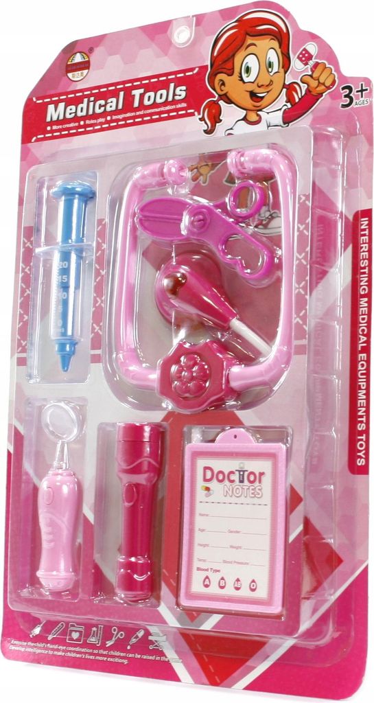 Arztkoffer für Kinder - Doktor-Spielset mit Licht & Sound Effekten - Kreatives Rollenspielzeug