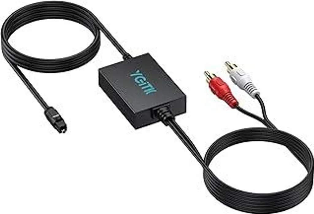 Convertitore Audio Ottico RCA 192kHz - Audio HD per Cinema e Gaming