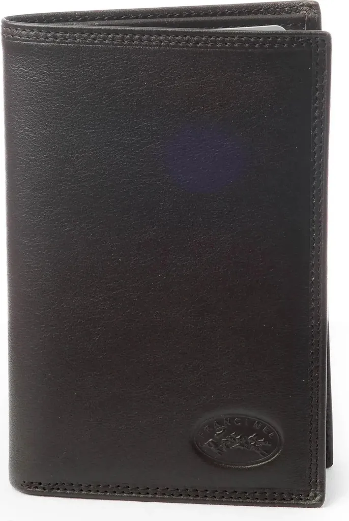 Portefeuille Venise 37 Francinel Marron - Cuir de Vachette 3 Volets
