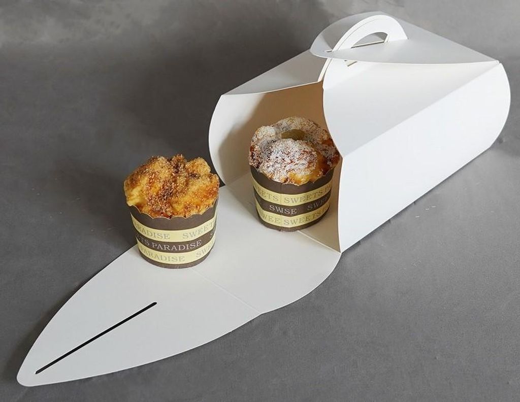 Kuchenbox Patisserie Törtchenbox - 16,5 x 8,5 x 9,5 cm NEU