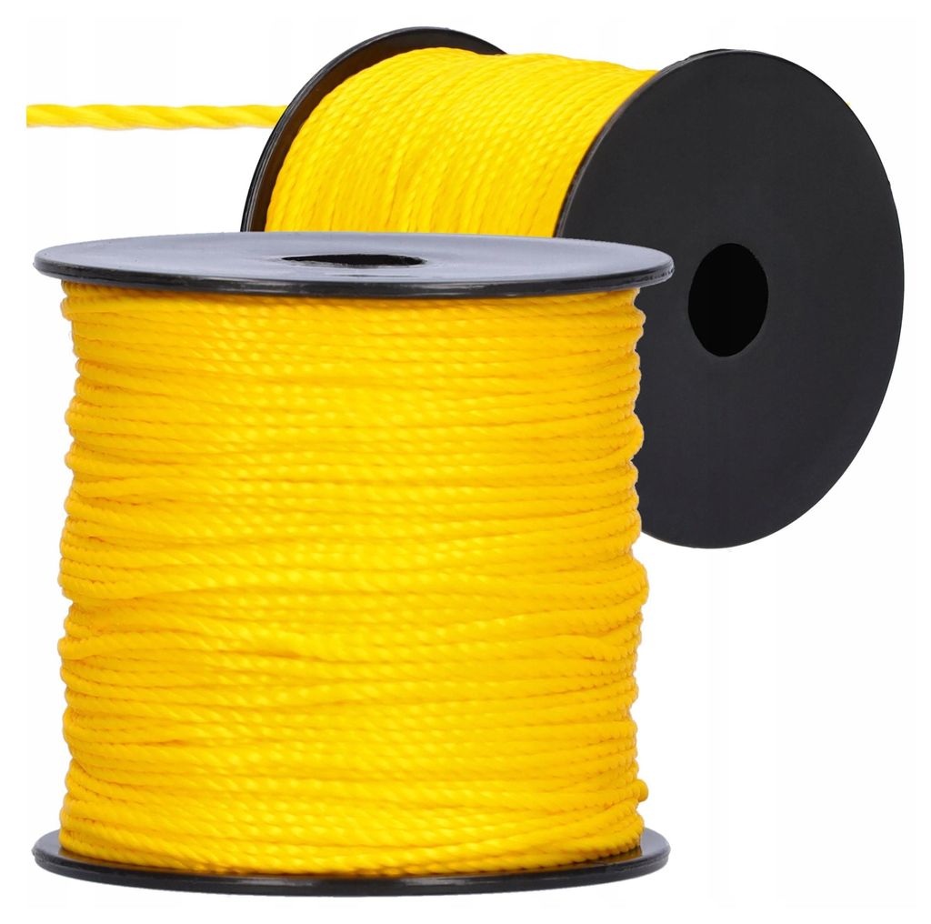 Cavo a parete 100 m x 2 mm giallo Immagine del prodotto 