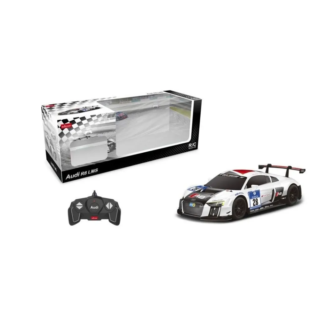 Voiture Télécommandée Audi R8 LMS Performance Blanche pour Enfants
