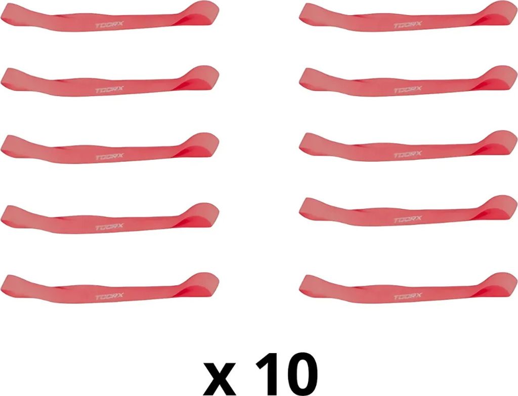 Toorx Fitness AHF-183 AHF-200 AHF-201 - Schwer – 30 cm – Rot
