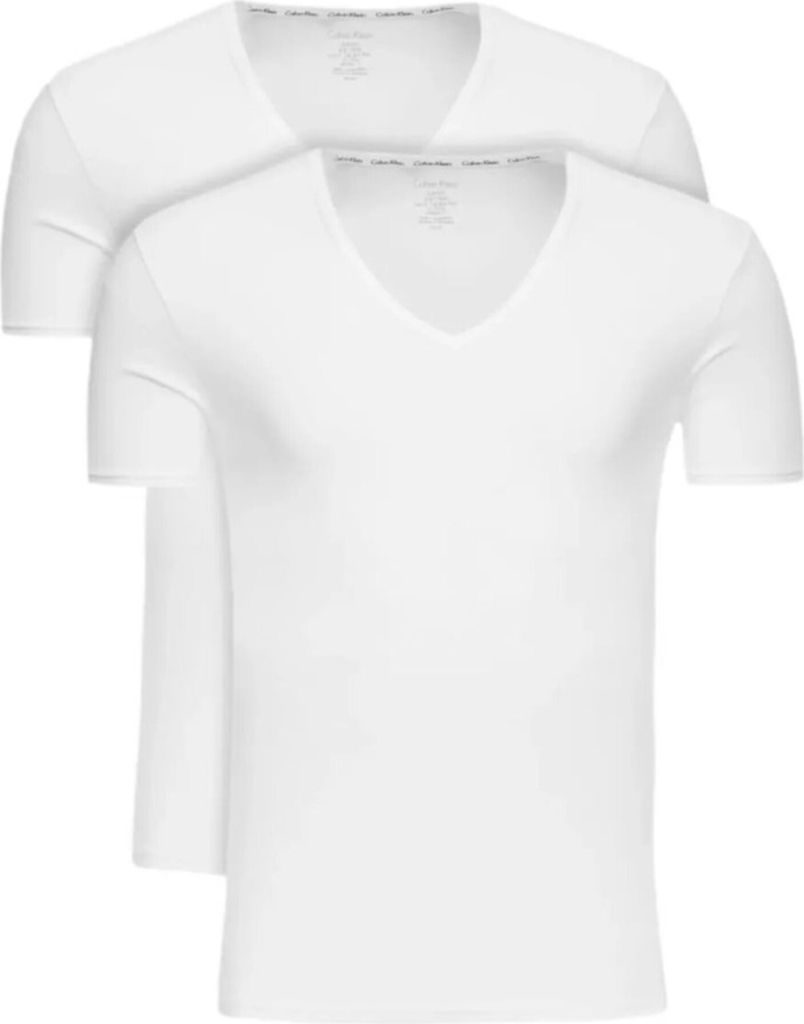 Calvin Klein V Neck Slim Fit T-shirt M 000NB1089A Pullunder Produktbild 