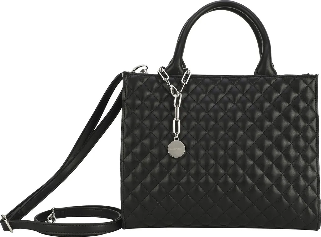 GERRY WEBER Insight Handbag SHZ - Sac à main noir multi-compartiments SHZ