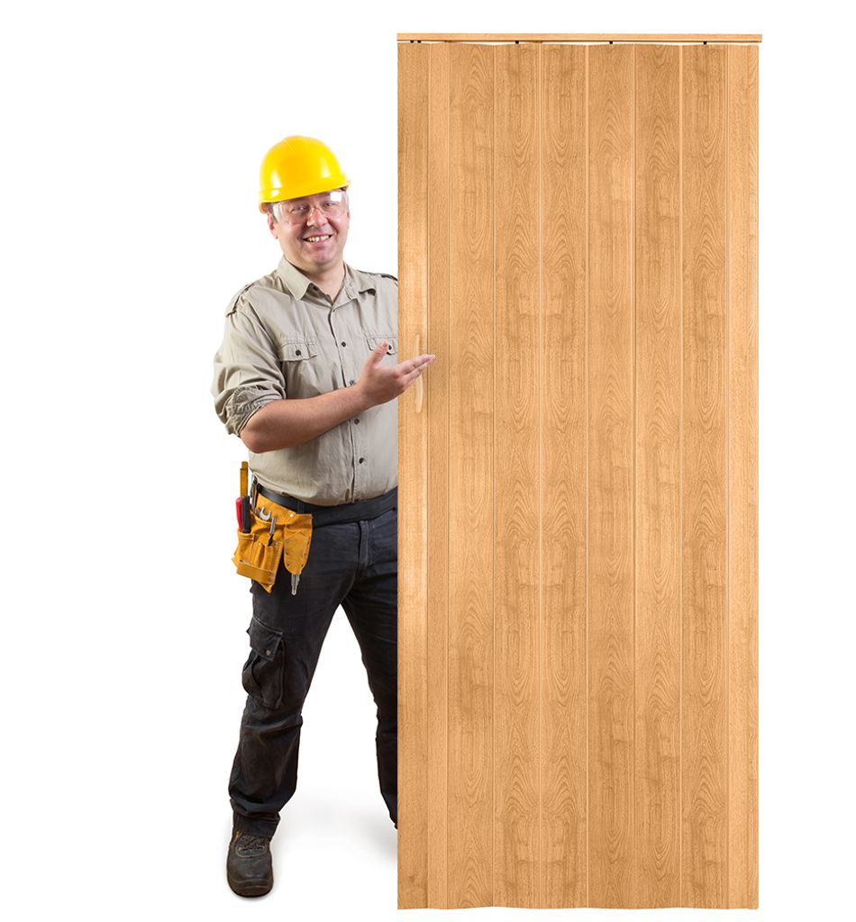 Drzwi Harmonijkowe St3A Buk 83 x 202,5 cm Zdjęcie produktu