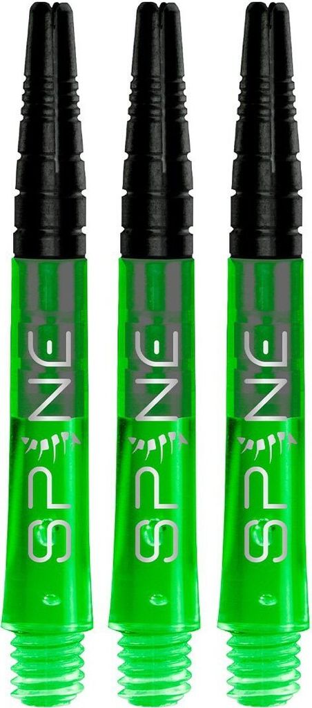 Bull's Darts Spine Shafts Green In Between