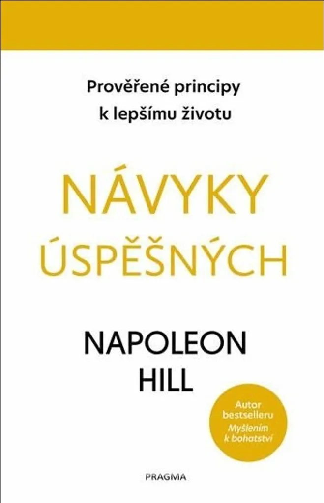 Livre de développement personnel Návyky úspěšných de Napoleon Hill 280p
