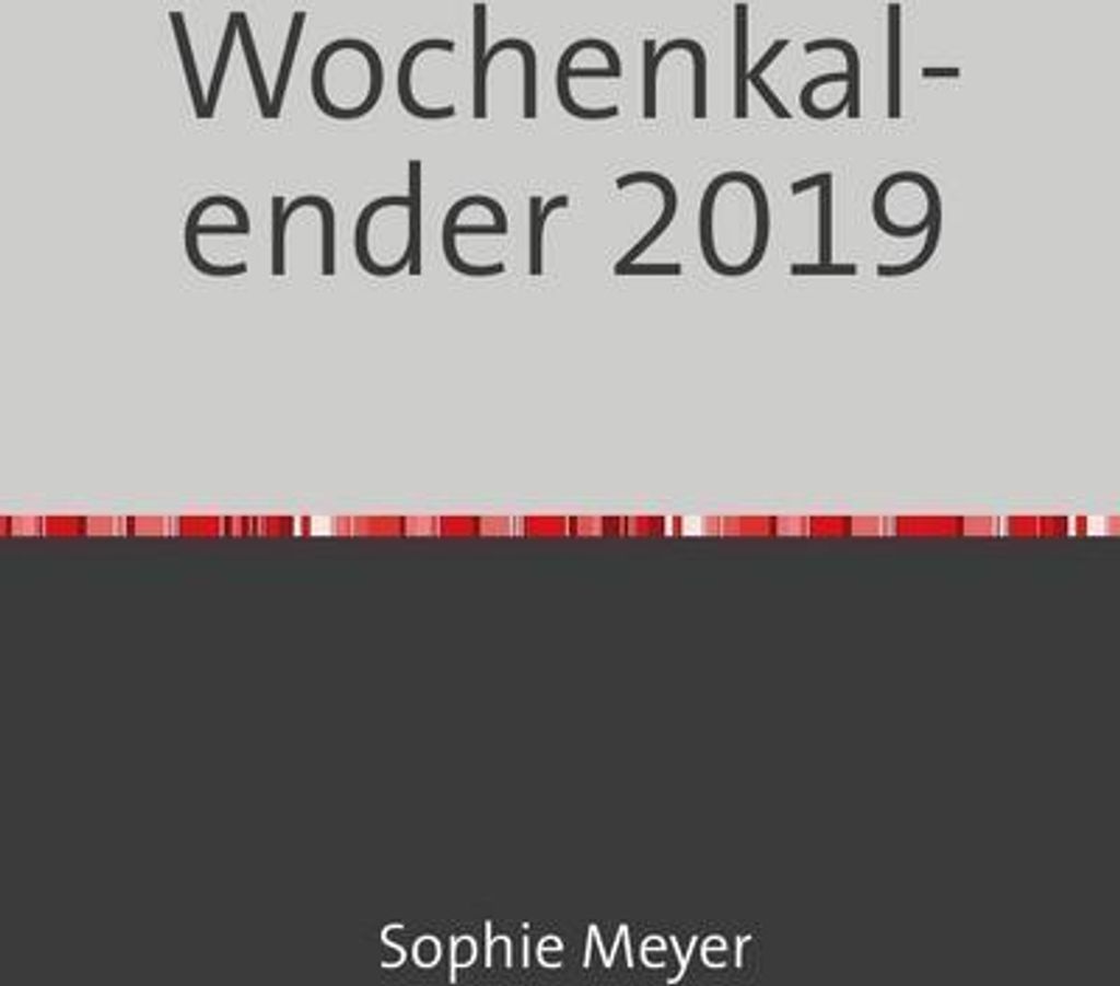 Wochenkalender 2019