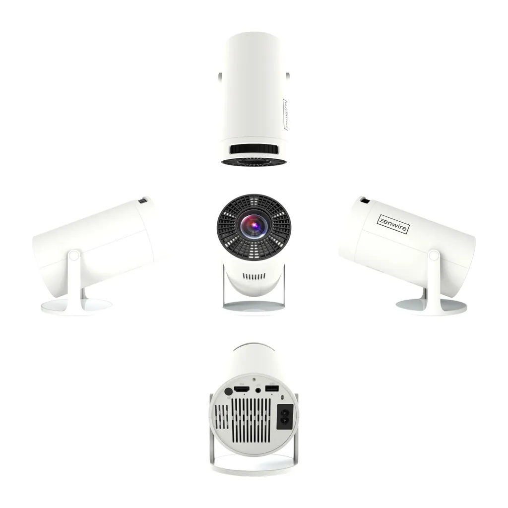 Mini projecteur portable Android 13 Full HD 4K avec WiFi et Bluetooth - 24