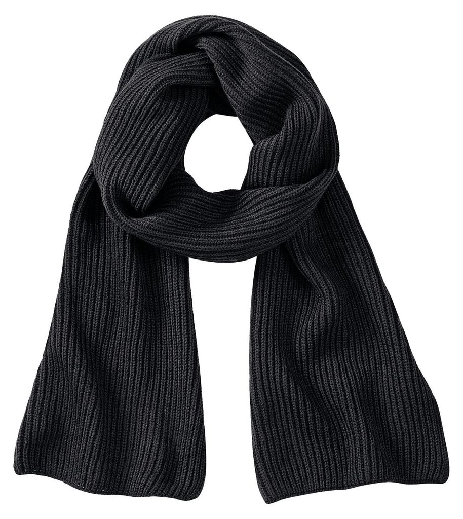 Beechfield - "Metro" Schal für Herren/Damen Uni FK1584 (Einheitsgröße) (Schwarz)