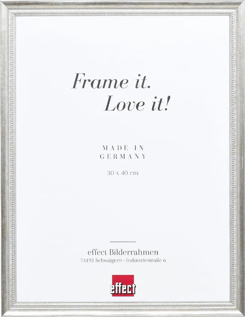 Cornice Argento 30x45 Vetro Antiriflesso | Design Elegante Casa