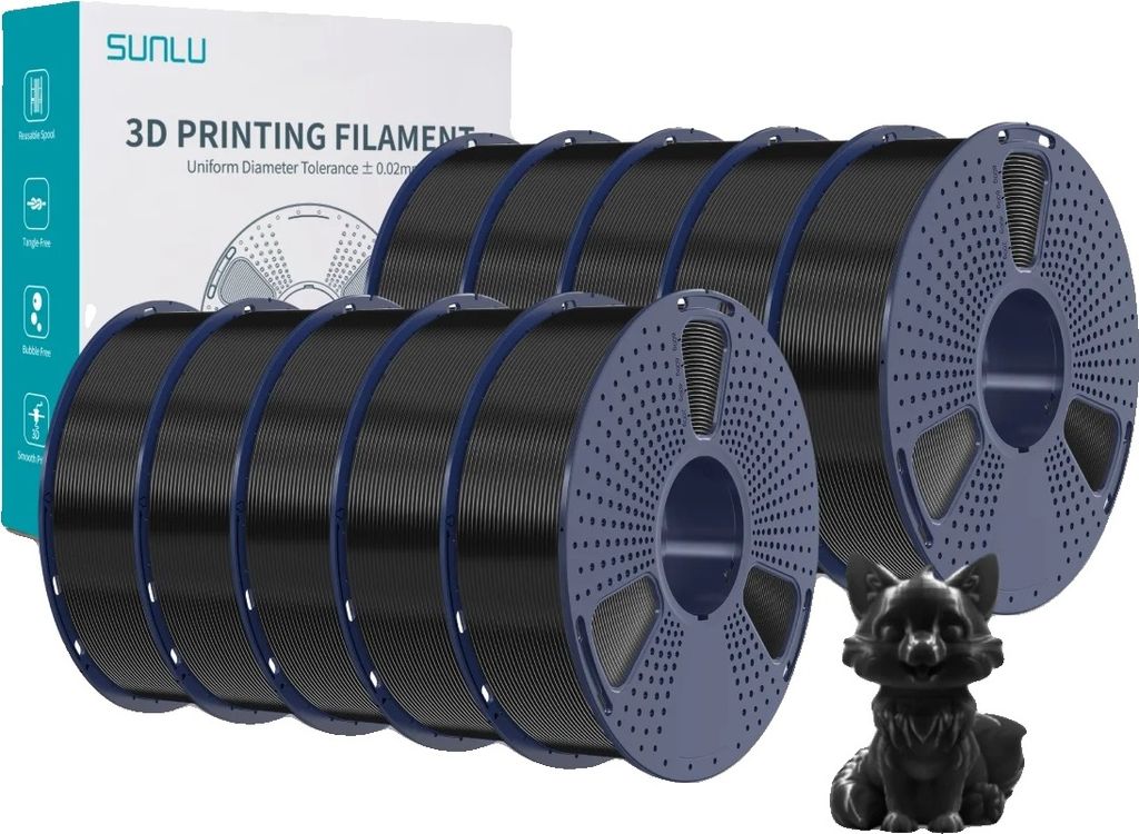 SUNLU PETG filament pro 3D tiskárny, vysoká houževnatost, Obrázek produktu 