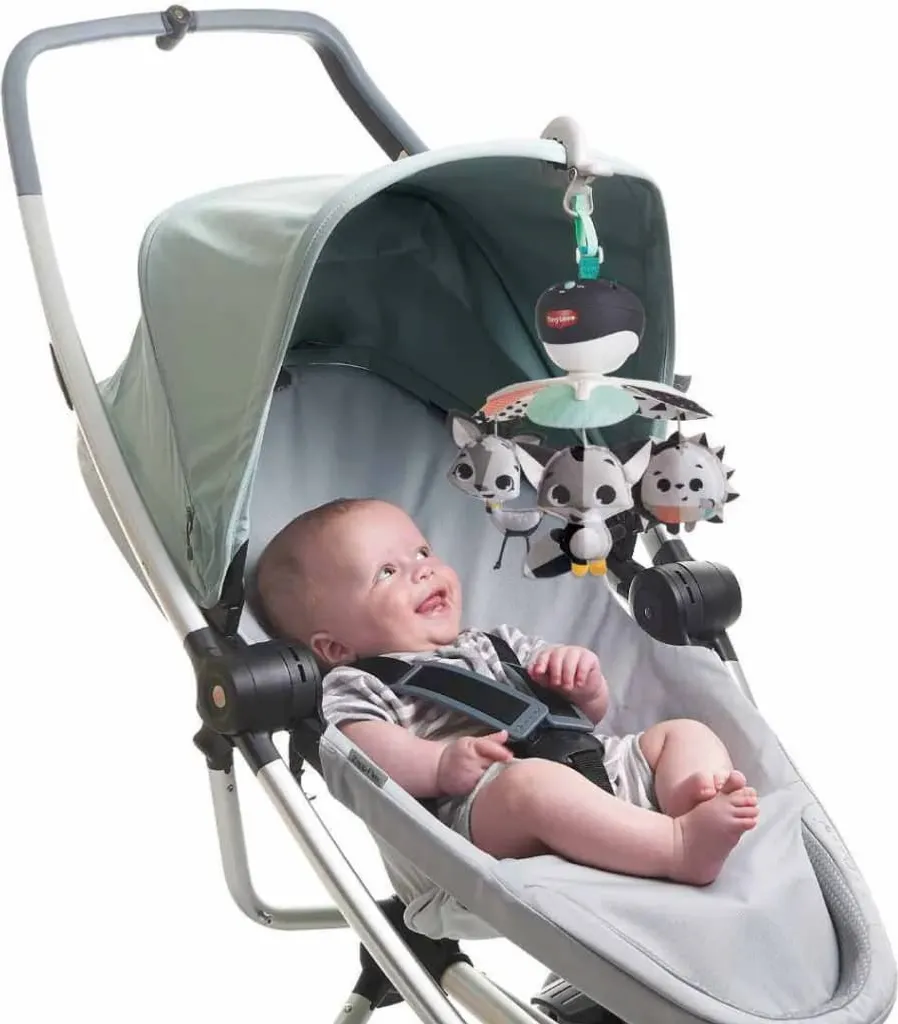 Mobile Bébé Nomade : Calmez Bébé en Sortie avec le Mobile Tiny Love - 2