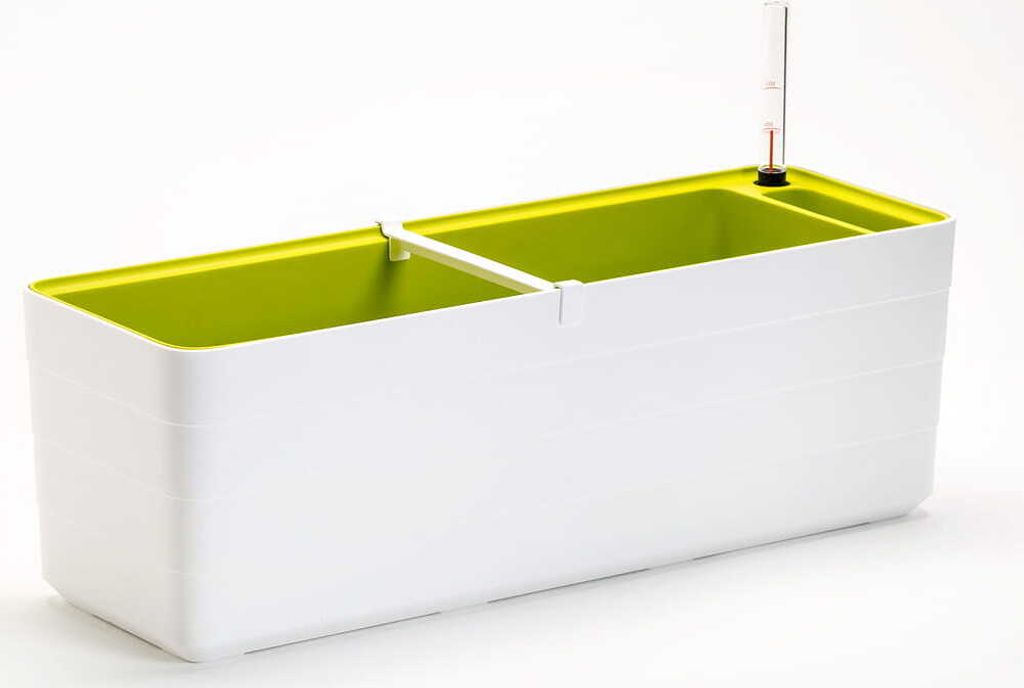 Balkonkasten - 11L - Selbstbefruchtend - 60Cm - Weiß Produktbild 