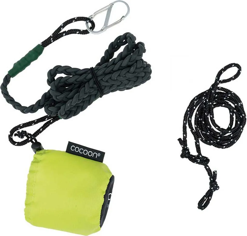 Sécher son Linge sans Pinces avec la Corde Cocoon Travel 150 cm Jaune