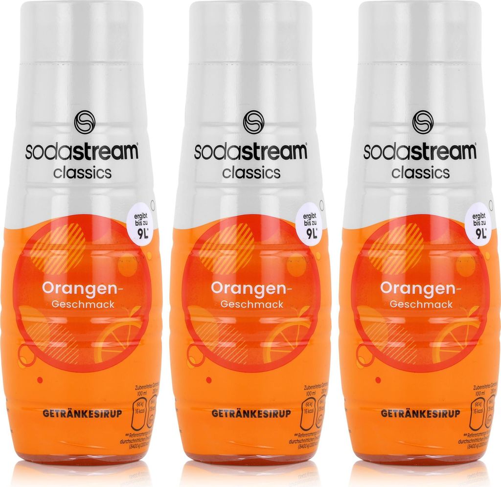 SodaStream Getränke-Sirup Softdrink Orangen Geschmack 440ml Produktbild 