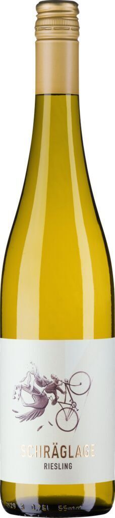 Schräglage Riesling Kabinett trocken Pfalz Weißwein Produktbild 