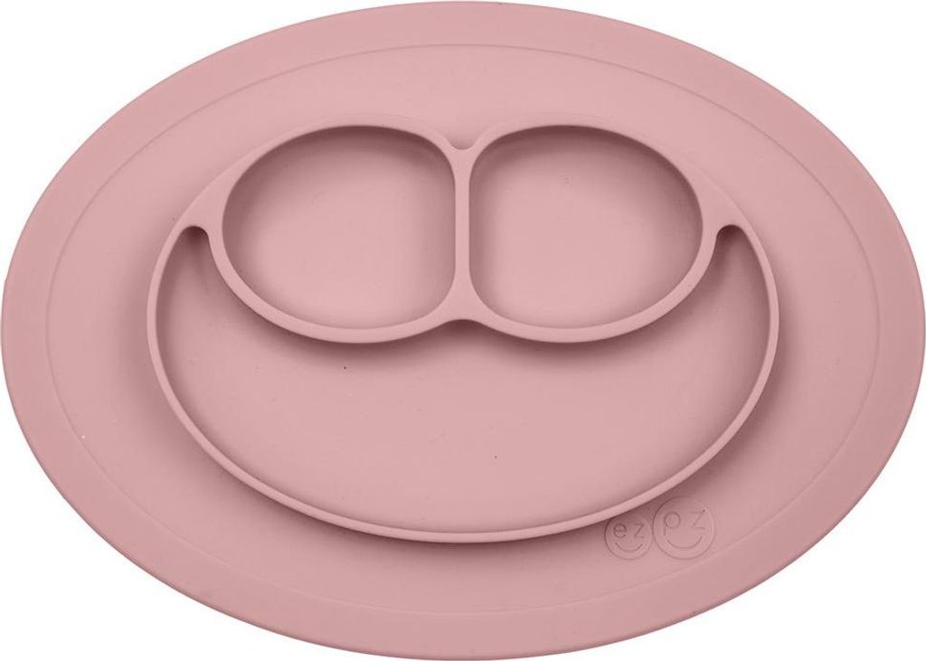 EZPZ Baby Teller Silikon 2in1 Mini Mat Pastel Rosa