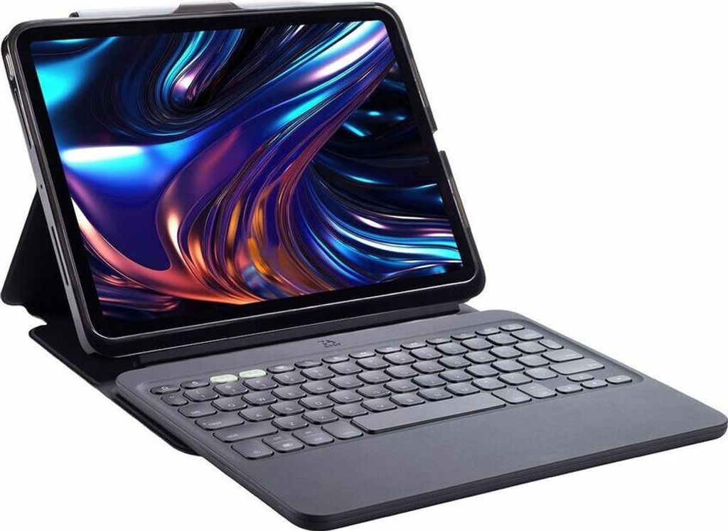 ZAGG Pro Keys 2 Tastatur/Cover (Folie) für 27,9 cm (11 Zoll) Apple iPad Pro 11 (2024) Tablet - Schwarz - Sturzsicher, Kratzfest, Sturzsicher