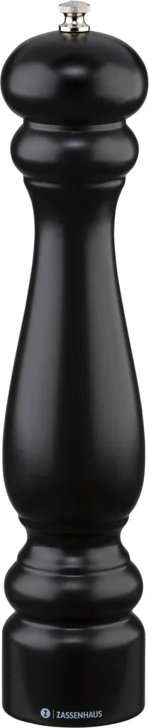 Zassenhaus Potsdam 20526 Macinapepe 30cm Legno Faggio Nero Opaco
