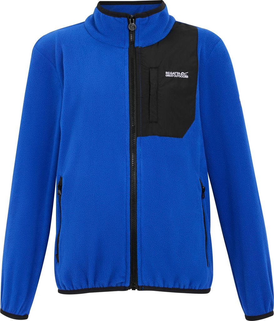 Regatta - "Frankie" Fleecejacke Durchgehender Reißverschluss für Kinder RG11140 (164) (Olympisches Blau)