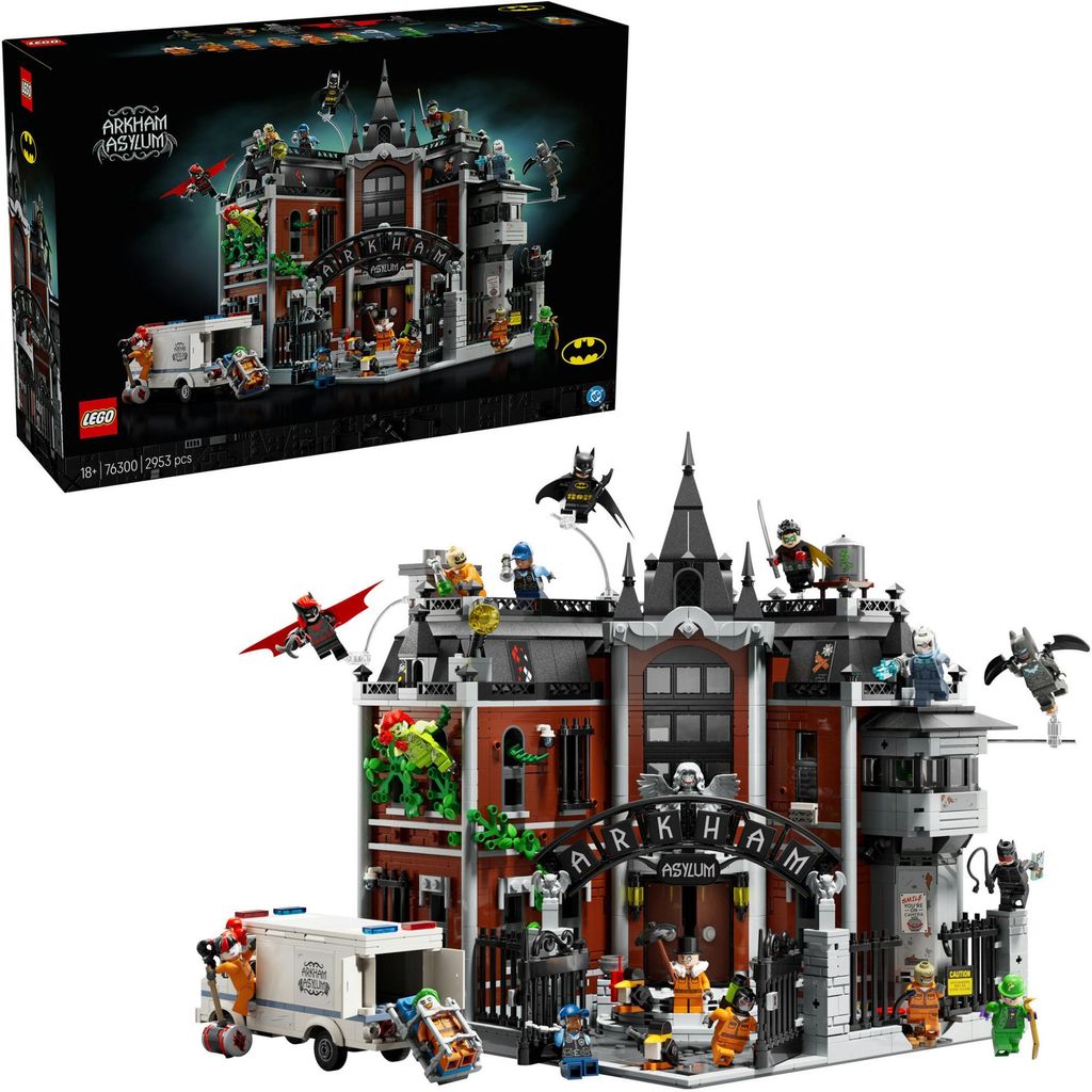 LEGO Arkham Asylum™, Stavebnica, 18 rok / roky, Plast, 2953 Obrázok produktu 