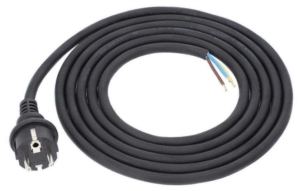 Anschlussleitung H07RN-F 3G 1,5 mm² 3 Meter Gummikabel IP44 Produktbild 