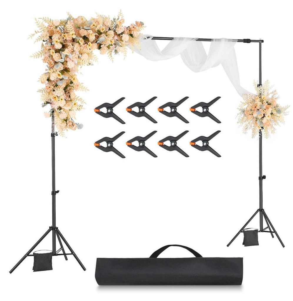 Soporte de fondo VEVOR, soporte ajustable para fondos Imagen del producto 
