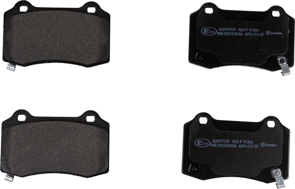 Brembo Bremsbeläge hinten für Jeep Grand Cherokee K68399102AB