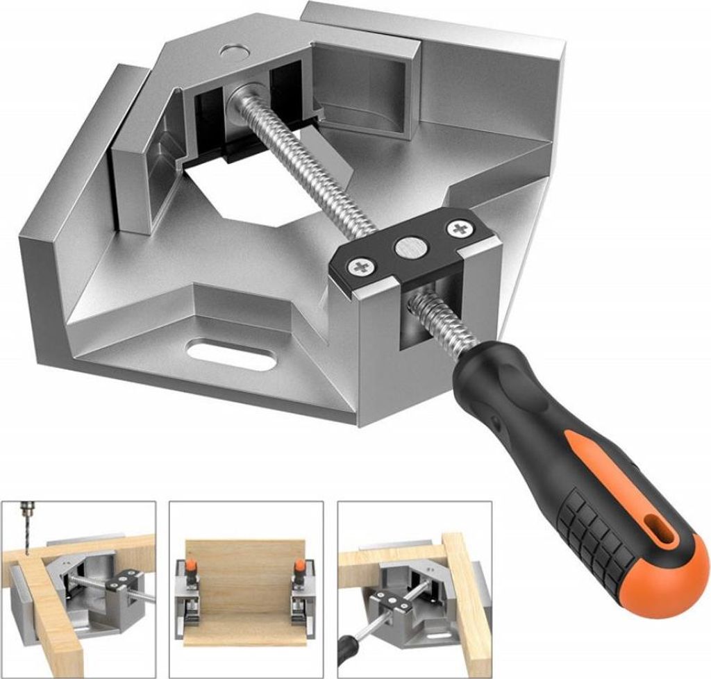 90° Winkelspanner aus Aluminium |  Winkelschraubstock für Produktbild 