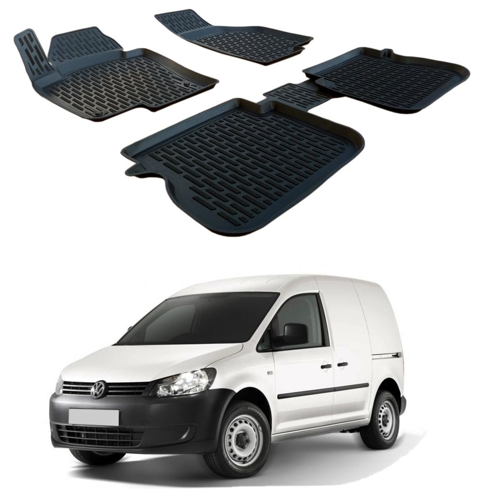 Vw Golf 7 Gummimatten XTR Für VW Caddy III Kasten/Großraum | NRH20014569 | ADAC-Shop Caddy 5 Zubehör