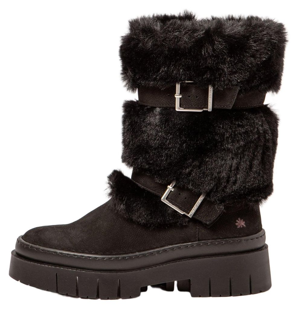 Art Stiefel Damen 1968 NOBUCK BLACK/AMBERES Farbe Schwarz