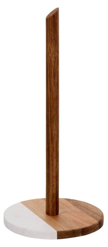 Küchenrollenhalter Harmony aus braunem Akazienholz