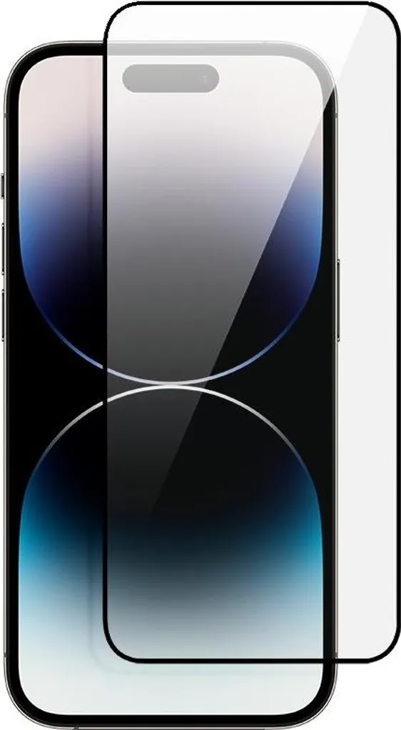 Vetro Ceramica iPhone 14 Pro 5D: Protezione Estrema Cornice Nera