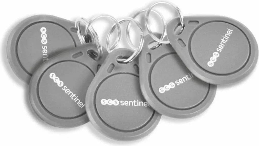 Porte-clés RFID SCS Sentinel Robuste et Étanche pour Extérieur