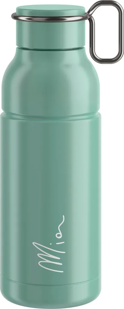 Elite MIA Gourde en Acier Inoxydable Aqua Green 650 ml pour le Vélo
