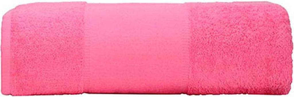 A&R AR077 | PRINT-Me Big Towel - Badetuch - 100 x 210 cm - Farbe: Pink - Größe: 100 x 210 cm