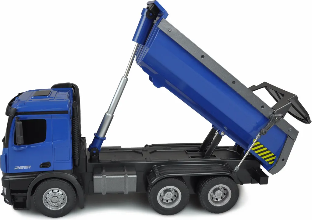 Benne Basculante RC Arocs Amewi : Camion Bleu avec Batterie Rechargeable - 6