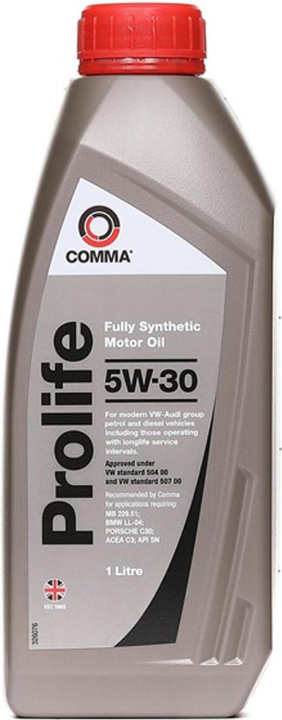 COMMA Prolife für 5W-30 1 Liter Motoröl Motorenöl Synthetisch 504 00 C30 229.51 Longlife-04 507 00 Öl
