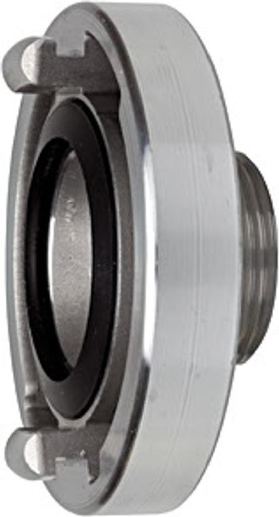 Riegler Storz-Festkupplung, Alu, Storz-Größe 75-B, KA 89 mm, G 3 AG