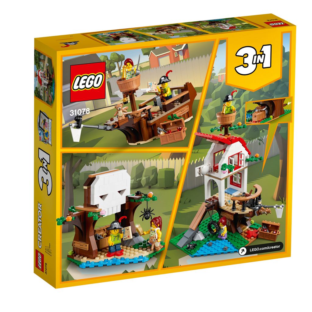 LEGO® Creator Tesori nella casa sull'albero, 31078 Immagine del prodotto 