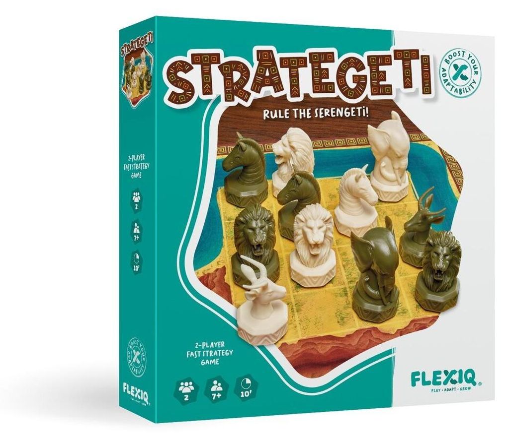 Flexiq Strategeti Brettspiel Mehrfarbig  Kinder Mehrfarbig Produktbild 