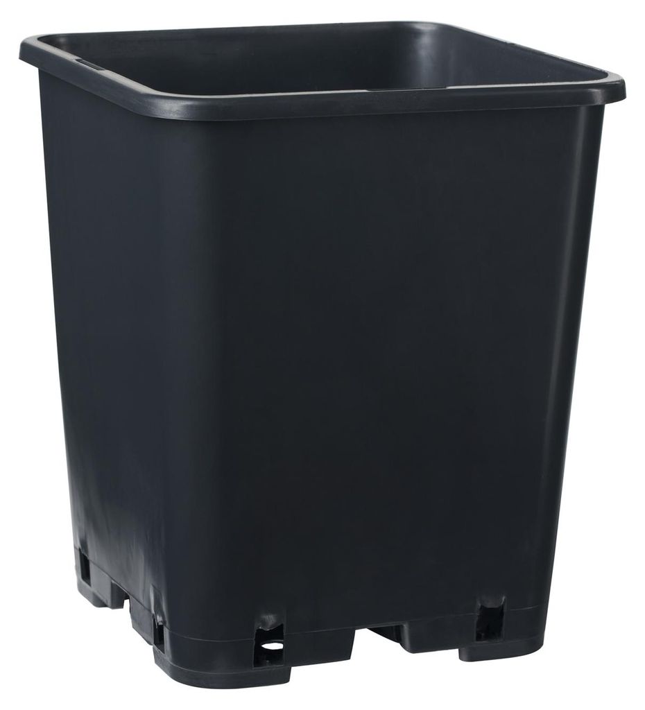 Artikelbild 1 von 'Viereckiger Topf, schwarz, 6 l, 18 x 18 x 23 cm' aus der Kategorie Töpfe