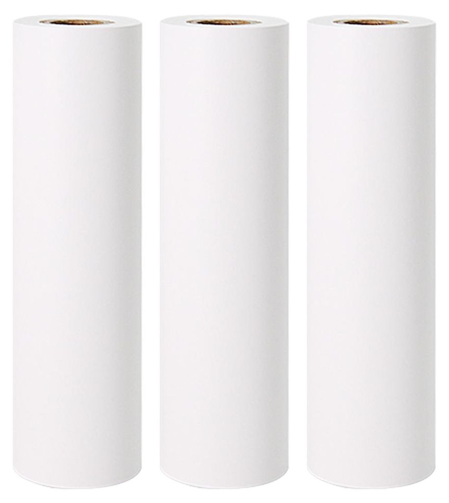 Poooli 110 × 30 mm, rouleau de papier thermique blanc non Image du produit 