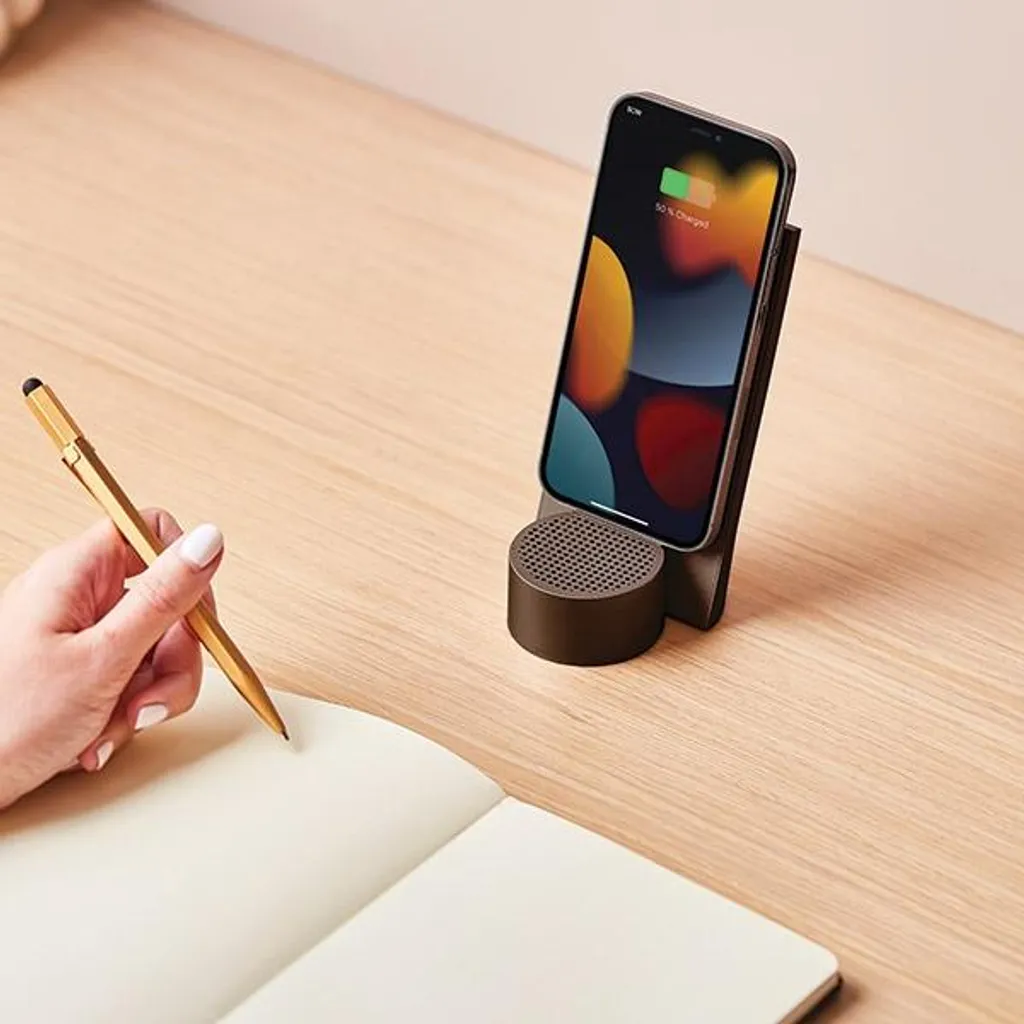 Support smartphone induction avec enceinte Bluetooth City Energy Pro - 4